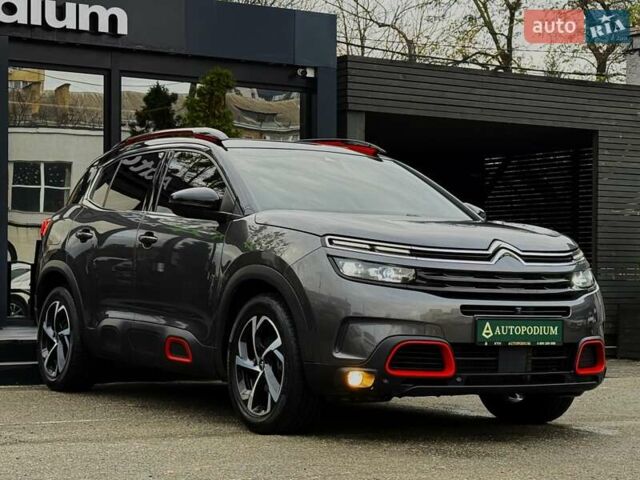 Серый Ситроен C5 Aircross, объемом двигателя 1.5 л и пробегом 59 тыс. км за 24500 $, фото 3 на Automoto.ua