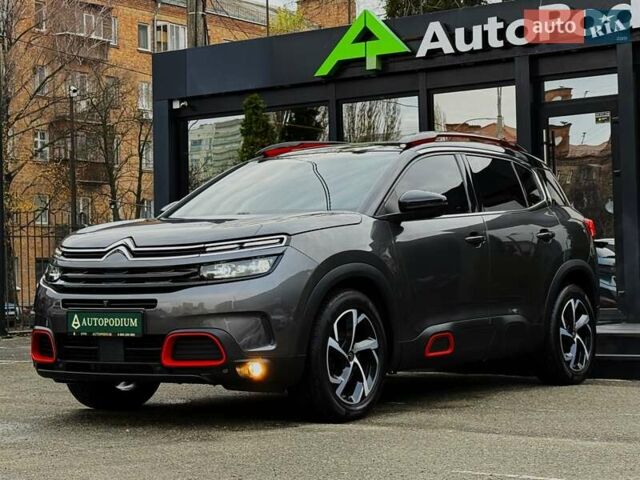 Серый Ситроен C5 Aircross, объемом двигателя 1.5 л и пробегом 59 тыс. км за 24500 $, фото 2 на Automoto.ua