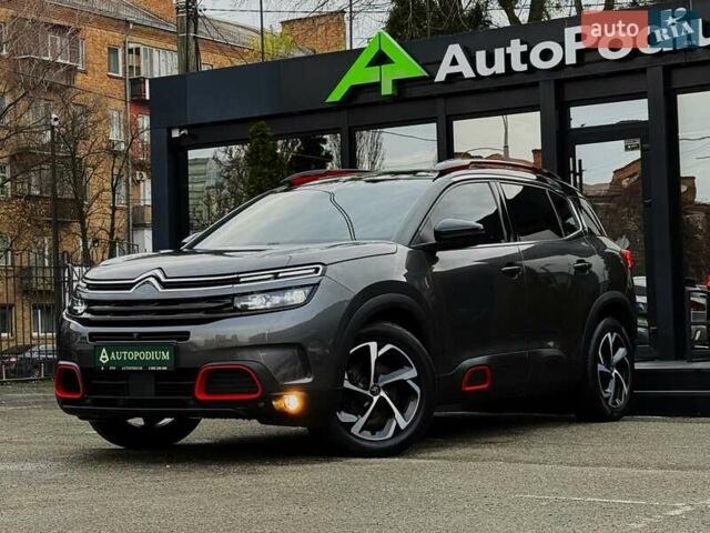 Серый Ситроен C5 Aircross, объемом двигателя 1.5 л и пробегом 59 тыс. км за 24500 $, фото 4 на Automoto.ua