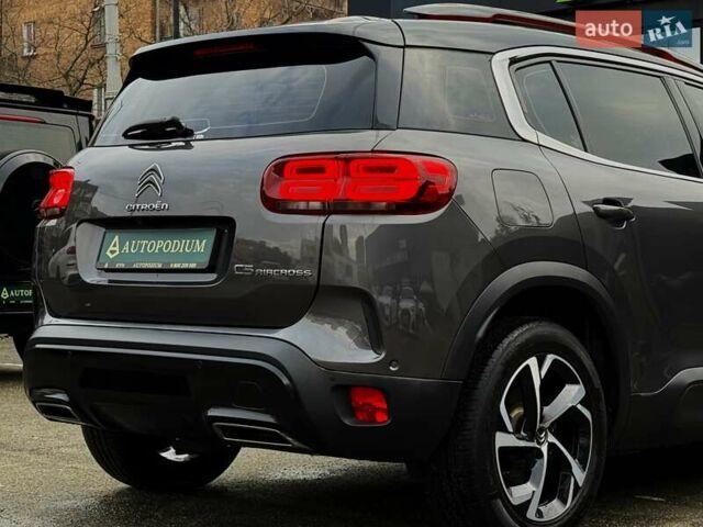 Серый Ситроен C5 Aircross, объемом двигателя 1.5 л и пробегом 59 тыс. км за 24500 $, фото 20 на Automoto.ua