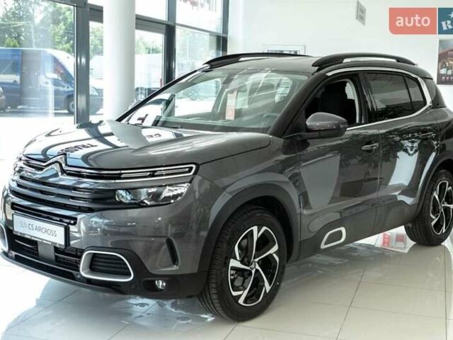 Серый Ситроен C5 Aircross, объемом двигателя 1.6 л и пробегом 22 тыс. км за 22900 $, фото 1 на Automoto.ua