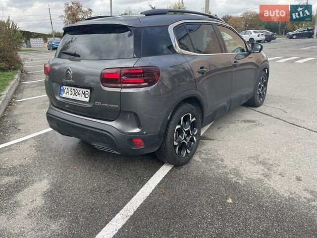 Серый Ситроен C5 Aircross, объемом двигателя 2 л и пробегом 48 тыс. км за 28000 $, фото 5 на Automoto.ua