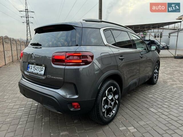 Серый Ситроен C5 Aircross, объемом двигателя 2 л и пробегом 9 тыс. км за 27900 $, фото 4 на Automoto.ua