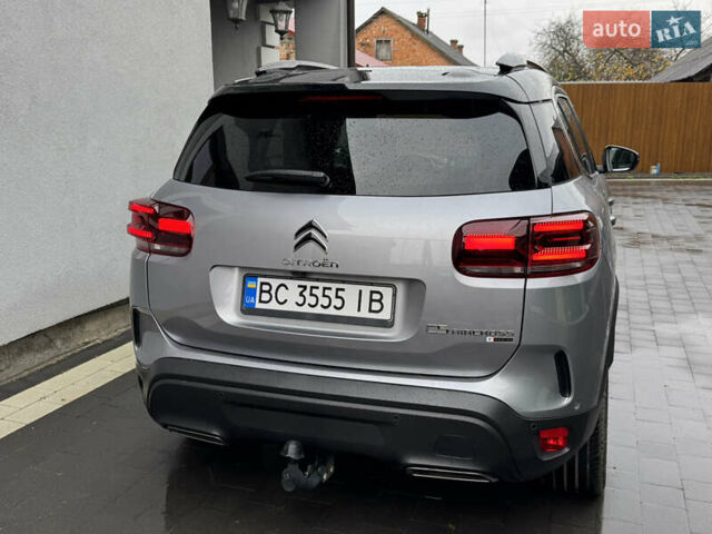 Серый Ситроен C5 Aircross, объемом двигателя 1.6 л и пробегом 26 тыс. км за 32500 $, фото 4 на Automoto.ua