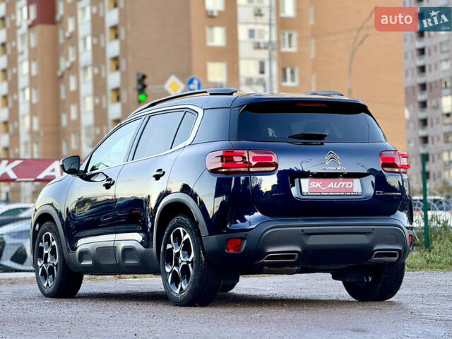 Сітроен C5 Aircross 2022 у Києві на Automoto.ua Синій Сітроен C5 Aircross, об'ємом двигуна 2 л та пробігом 28 тис. км за 28500 $, фото 73 на Automoto.ua