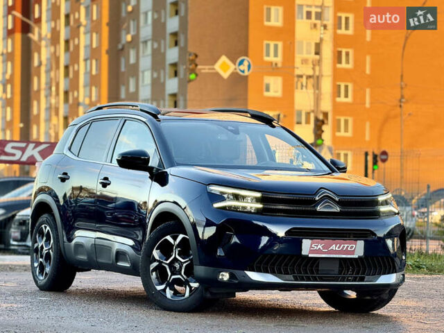 Сітроен C5 Aircross 2022 у Києві на Automoto.ua Синій Сітроен C5 Aircross, об'ємом двигуна 2 л та пробігом 28 тис. км за 28500 $, фото 58 на Automoto.ua