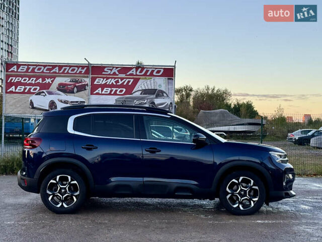 Сітроен C5 Aircross 2022 у Києві на Automoto.ua Синій Сітроен C5 Aircross, об'ємом двигуна 2 л та пробігом 28 тис. км за 28500 $, фото 4 на Automoto.ua