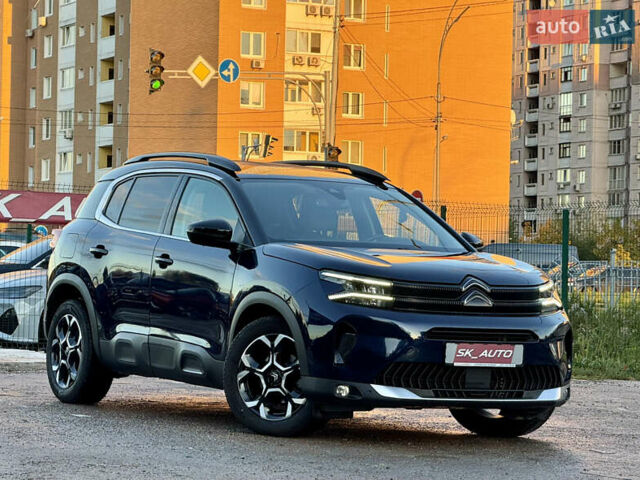 Сітроен C5 Aircross 2022 у Києві на Automoto.ua Синій Сітроен C5 Aircross, об'ємом двигуна 2 л та пробігом 28 тис. км за 28500 $, фото 59 на Automoto.ua