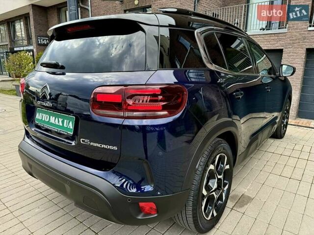 Ситроен C5 Aircross 2023 в Львове на Automoto.ua Синий Ситроен C5 Aircross, объемом двигателя 2 л и пробегом 15 тыс. км за 29500 $, фото 17 на Automoto.ua