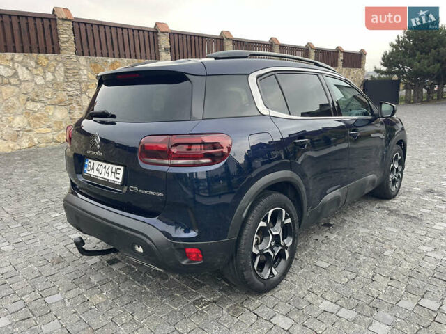 Ситроен C5 Aircross 2023 в Ровно на Automoto.ua Синий Ситроен C5 Aircross, объемом двигателя 2 л и пробегом 42 тыс. км за 20800 $, фото 4 на Automoto.ua