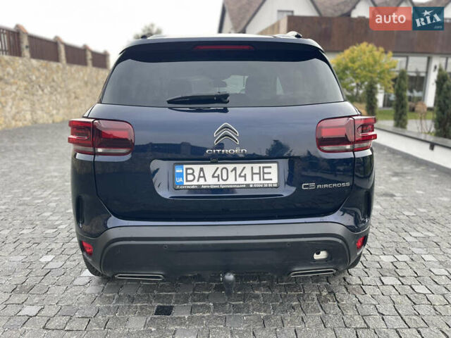 Ситроен C5 Aircross 2023 в Ровно на Automoto.ua Синий Ситроен C5 Aircross, объемом двигателя 2 л и пробегом 42 тыс. км за 20800 $, фото 5 на Automoto.ua