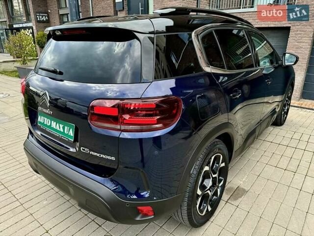 Ситроен C5 Aircross 2023 в Львове на Automoto.ua Синий Ситроен C5 Aircross, объемом двигателя 2 л и пробегом 15 тыс. км за 29500 $, фото 18 на Automoto.ua