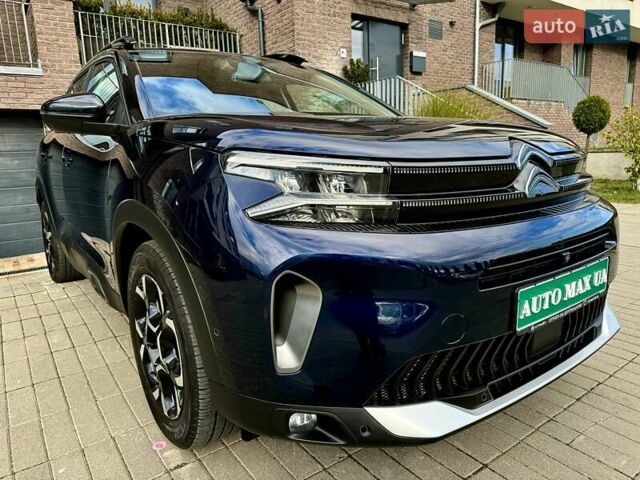 Ситроен C5 Aircross 2023 в Львове на Automoto.ua Синий Ситроен C5 Aircross, объемом двигателя 2 л и пробегом 15 тыс. км за 29500 $, фото 4 на Automoto.ua