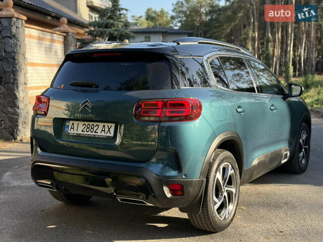 Зеленый Ситроен C5 Aircross, объемом двигателя 2 л и пробегом 48 тыс. км за 23750 $, фото 30 на Automoto.ua