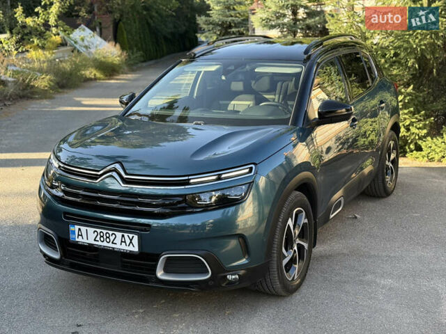Зеленый Ситроен C5 Aircross, объемом двигателя 2 л и пробегом 48 тыс. км за 23750 $, фото 25 на Automoto.ua