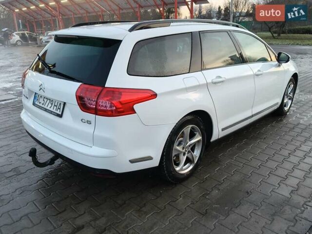 Белый Ситроен С5, объемом двигателя 2 л и пробегом 262 тыс. км за 8400 $, фото 6 на Automoto.ua