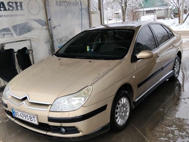 Бежевый Ситроен С5, объемом двигателя 2 л и пробегом 335 тыс. км за 3650 $, фото 2 на Automoto.ua