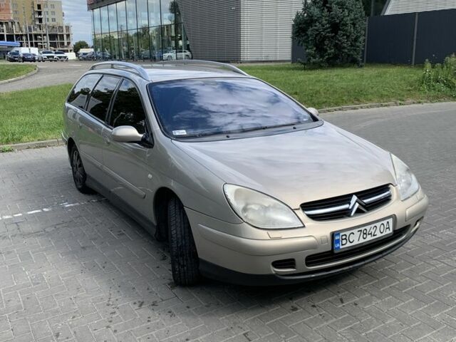 Бежевый Ситроен С5, объемом двигателя 2 л и пробегом 375 тыс. км за 3200 $, фото 1 на Automoto.ua