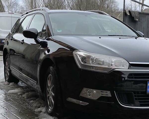 Черный Ситроен С5, объемом двигателя 2 л и пробегом 215 тыс. км за 6300 $, фото 5 на Automoto.ua