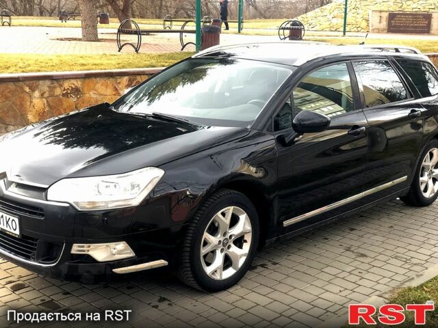 Черный Ситроен С5, объемом двигателя 1.6 л и пробегом 275 тыс. км за 5350 $, фото 5 на Automoto.ua