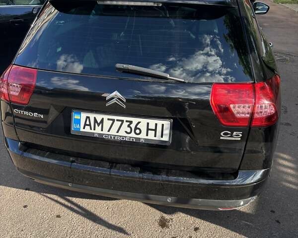 Черный Ситроен С5, объемом двигателя 2 л и пробегом 232 тыс. км за 6400 $, фото 1 на Automoto.ua