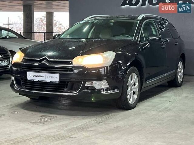 Черный Ситроен С5, объемом двигателя 2 л и пробегом 295 тыс. км за 7300 $, фото 1 на Automoto.ua