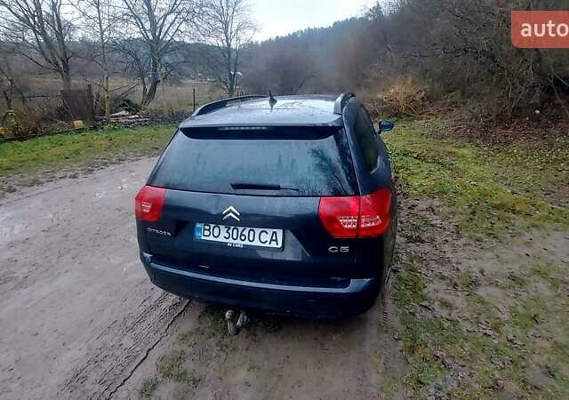 Черный Ситроен С5, объемом двигателя 1.56 л и пробегом 260 тыс. км за 5300 $, фото 2 на Automoto.ua