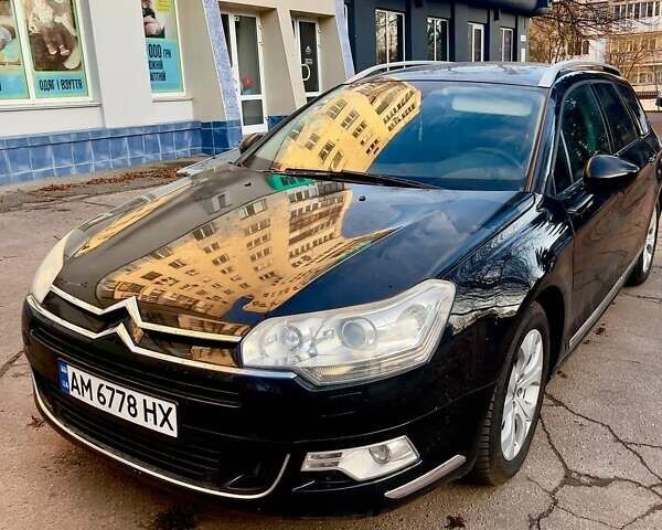 Черный Ситроен С5, объемом двигателя 1.6 л и пробегом 332 тыс. км за 5700 $, фото 9 на Automoto.ua