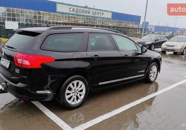Черный Ситроен С5, объемом двигателя 1.56 л и пробегом 293 тыс. км за 5500 $, фото 5 на Automoto.ua