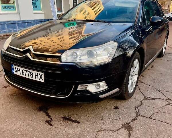 Черный Ситроен С5, объемом двигателя 1.6 л и пробегом 332 тыс. км за 5700 $, фото 6 на Automoto.ua