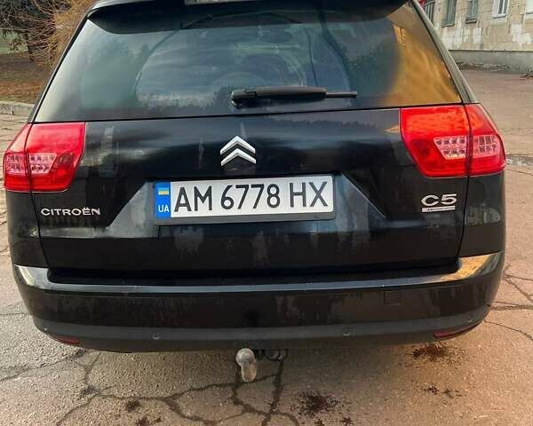 Черный Ситроен С5, объемом двигателя 1.6 л и пробегом 332 тыс. км за 5700 $, фото 12 на Automoto.ua