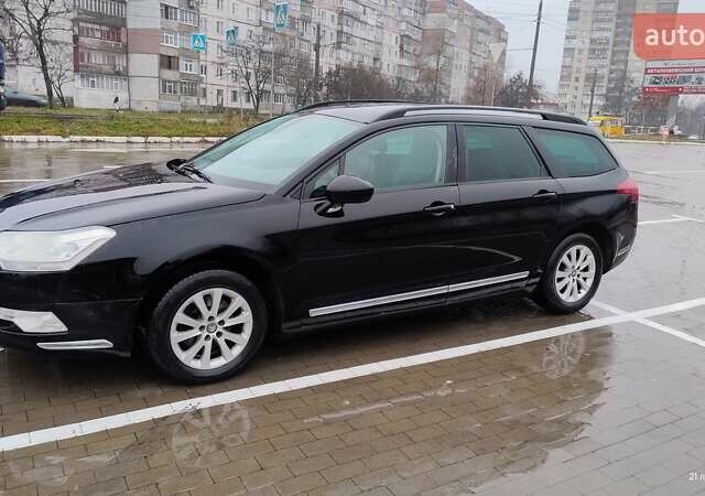 Черный Ситроен С5, объемом двигателя 1.56 л и пробегом 293 тыс. км за 5500 $, фото 1 на Automoto.ua