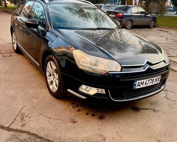 Черный Ситроен С5, объемом двигателя 1.6 л и пробегом 332 тыс. км за 5700 $, фото 2 на Automoto.ua