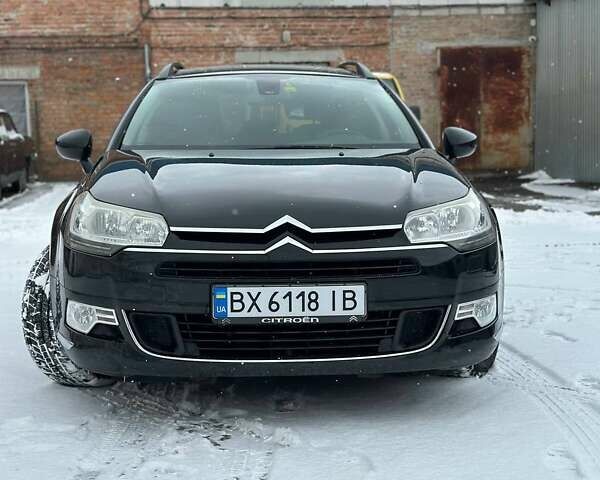 Черный Ситроен С5, объемом двигателя 1.6 л и пробегом 204 тыс. км за 5600 $, фото 1 на Automoto.ua
