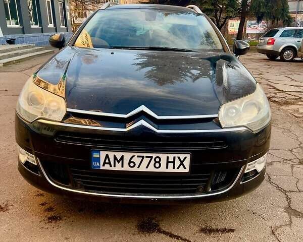 Черный Ситроен С5, объемом двигателя 1.6 л и пробегом 332 тыс. км за 5700 $, фото 4 на Automoto.ua