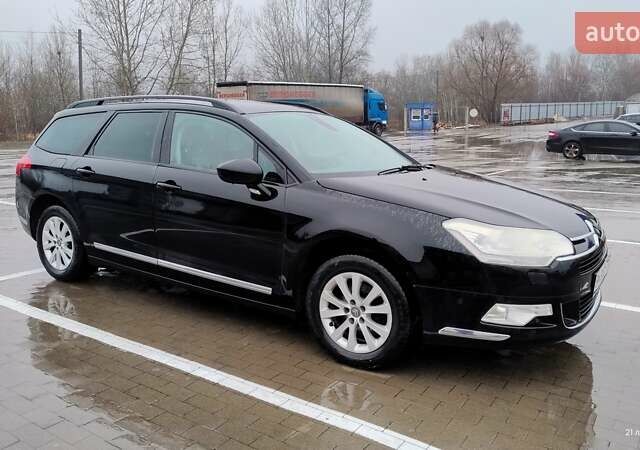 Черный Ситроен С5, объемом двигателя 1.56 л и пробегом 293 тыс. км за 5500 $, фото 6 на Automoto.ua