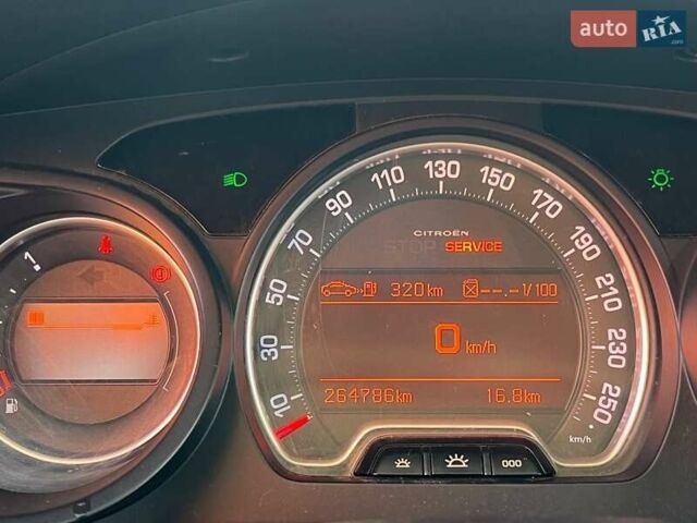 Черный Ситроен С5, объемом двигателя 1.6 л и пробегом 265 тыс. км за 5555 $, фото 12 на Automoto.ua