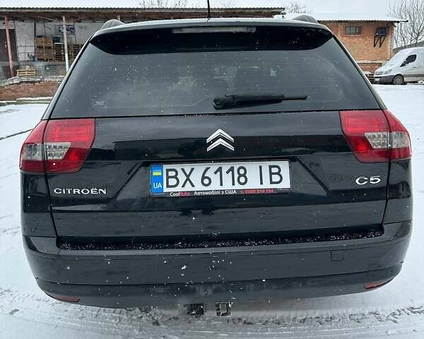 Черный Ситроен С5, объемом двигателя 1.6 л и пробегом 204 тыс. км за 5600 $, фото 10 на Automoto.ua