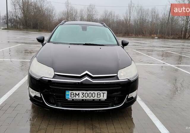 Черный Ситроен С5, объемом двигателя 1.56 л и пробегом 293 тыс. км за 5500 $, фото 7 на Automoto.ua