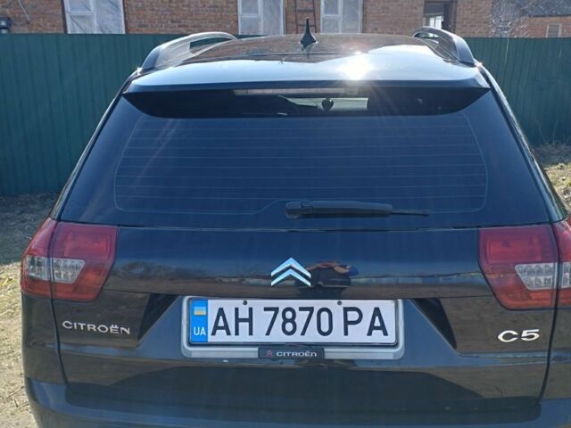 Черный Ситроен С5, объемом двигателя 1.6 л и пробегом 335 тыс. км за 6200 $, фото 2 на Automoto.ua