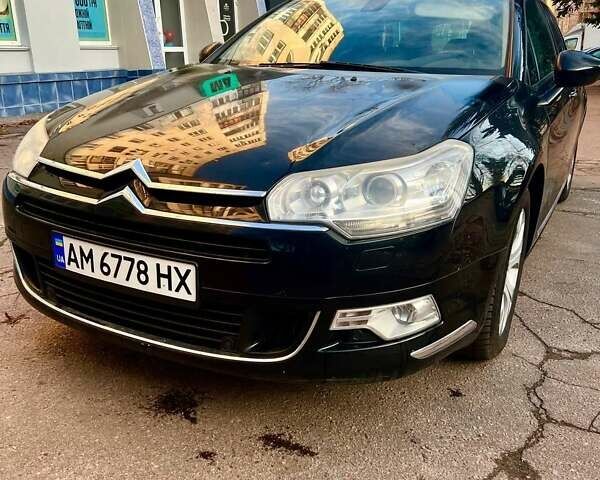 Черный Ситроен С5, объемом двигателя 1.6 л и пробегом 332 тыс. км за 5700 $, фото 3 на Automoto.ua
