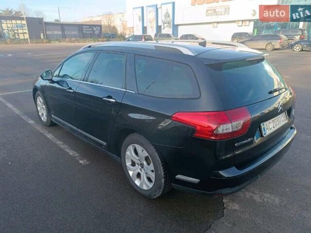 Черный Ситроен С5, объемом двигателя 1.56 л и пробегом 318 тыс. км за 5800 $, фото 9 на Automoto.ua