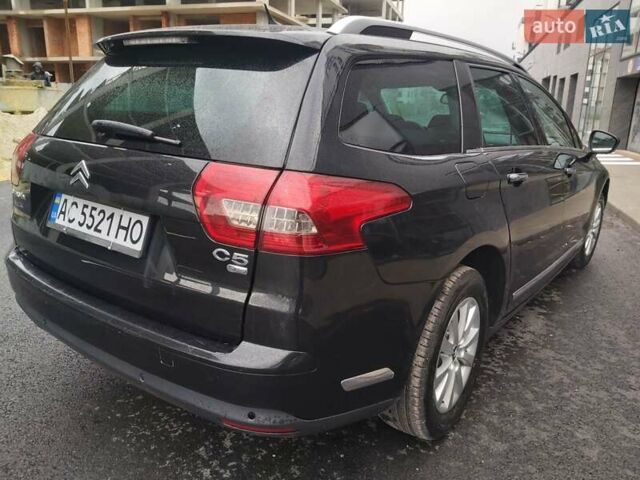 Черный Ситроен С5, объемом двигателя 1.6 л и пробегом 168 тыс. км за 6150 $, фото 19 на Automoto.ua