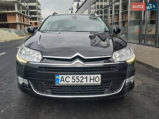 Черный Ситроен С5, объемом двигателя 1.6 л и пробегом 168 тыс. км за 6150 $, фото 7 на Automoto.ua