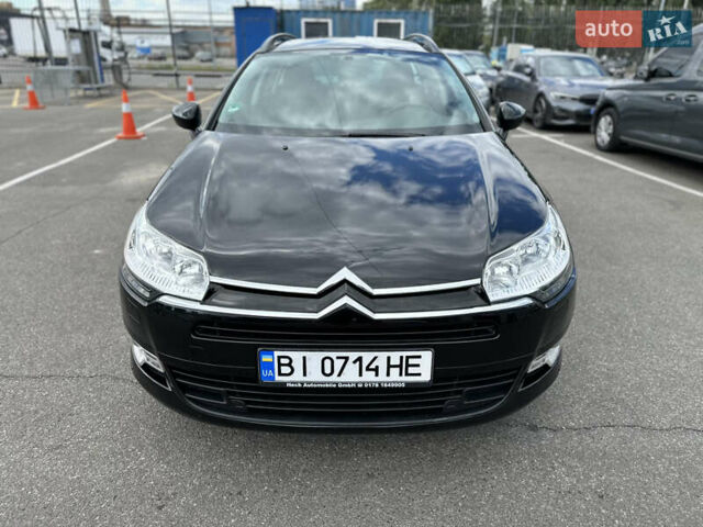Черный Ситроен С5, объемом двигателя 1.56 л и пробегом 330 тыс. км за 7500 $, фото 1 на Automoto.ua