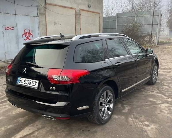 Черный Ситроен С5, объемом двигателя 2.18 л и пробегом 188 тыс. км за 11500 $, фото 10 на Automoto.ua