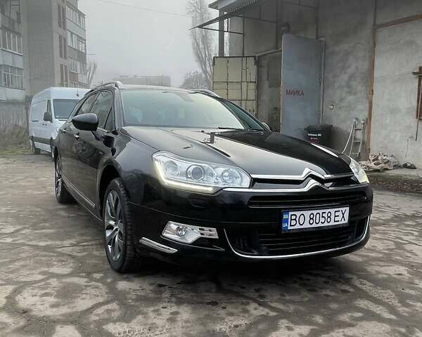 Черный Ситроен С5, объемом двигателя 2.18 л и пробегом 188 тыс. км за 11500 $, фото 3 на Automoto.ua