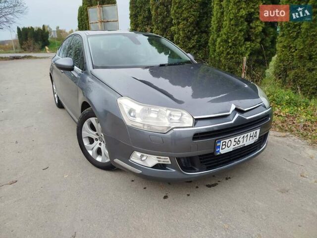Сітроен С5 2009 у Кременце на Automoto.ua Сірий Сітроен С5, об'ємом двигуна 2 л та пробігом 284 тис. км за 6400 $, фото 6 на Automoto.ua