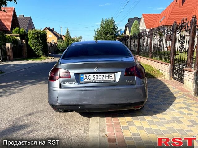 Серый Ситроен С5, объемом двигателя 1.6 л и пробегом 232 тыс. км за 7500 $, фото 3 на Automoto.ua