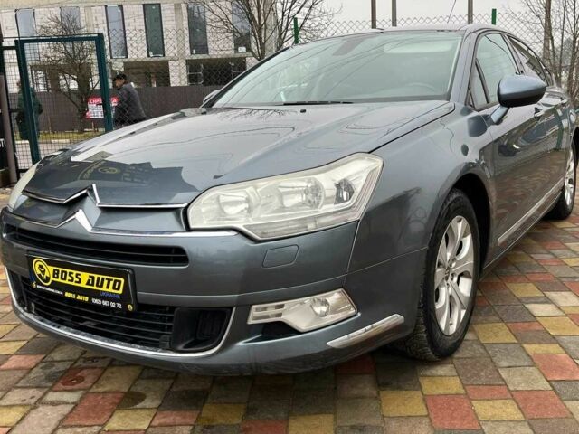 Серый Ситроен С5, объемом двигателя 1.6 л и пробегом 184 тыс. км за 6600 $, фото 2 на Automoto.ua